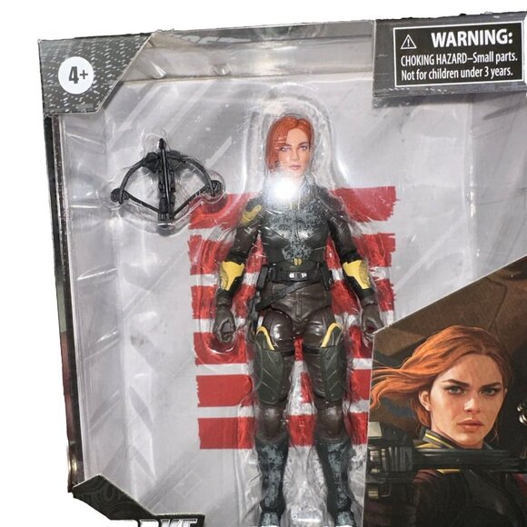 Hasbro G.I. Joe Classified Series Snake Eyes Scarlet 6" Action Figure NEW - Picture 2 of 3